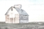 Picture of SUNSET WHITE BARN