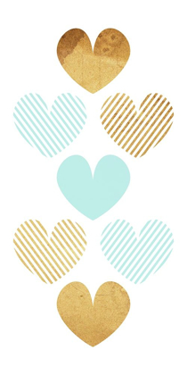 Picture of CROSSED HEART TEAL