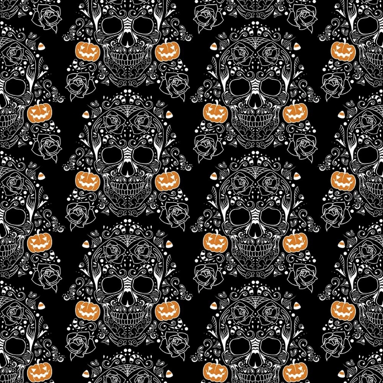 Picture of HALLOWEEN SKULL PATTERN