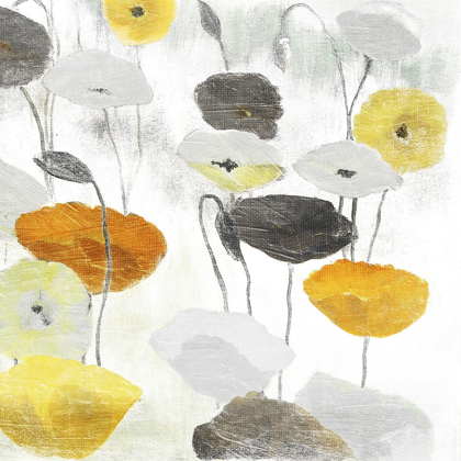 Picture of YELLOW GREY POPPIES TWO