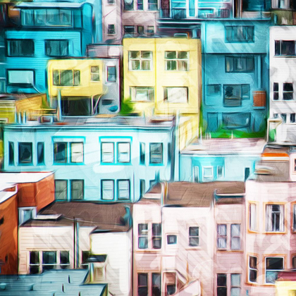 Picture of LOOKING AT A COLORFUL CITY