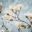 Picture of TREE OF WHITE FLOWERS MATE