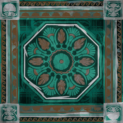 Picture of GREEN BROWN HOT MEDALLION