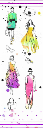 Picture of COLORFUL DRESSES