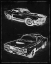 Picture of CAR BLACK PRINT