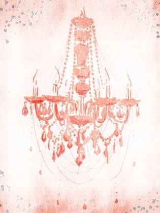 Picture of BLUSH SILVER CHANDELIER