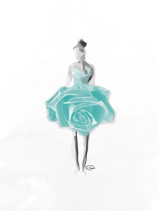 Picture of TEAL ROSE BALLERINA