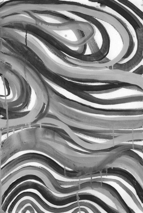 Picture of CHARCOAL RIPPLES 1