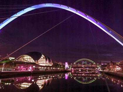 Picture of THE MILLENIUM BRIDGE, NEWCASTLE UPON TYNE, FTBR-1881