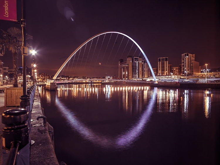 Picture of THE MILLENIUM BRIDGE, NEWCASTLE UPON TYNE, FTBR-1882