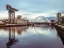 Picture of VIEW ALONG THE RIVER CLYDE, GLASGOW, FTBR-1886