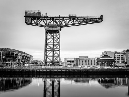 Picture of FINNIESTON CRANE ON RIVER CLYDE, GLASGOW, FTBR-1888