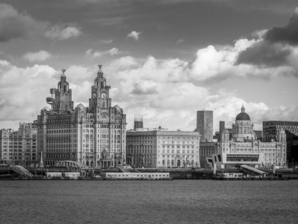 Picture of LIVERPOOL CITY SKYLINE ACROSS THE RIVER MERSEY, UK, FTBR-1870