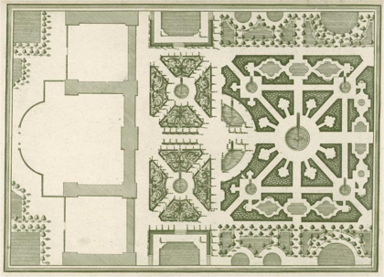 Picture of COURTLY GARDEN PLAN I