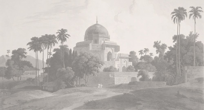 Picture of MAUSOLEUM AT CHUNAR GUR, SEPIA