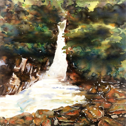 Picture of WATERCOLOR WATERFALLS