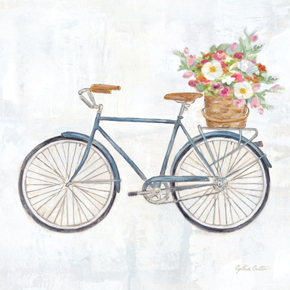 Picture of VINTAGE BIKE W/FLOWER BASKET II