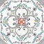 Picture of JEWEL MEDALLION GRAY IV