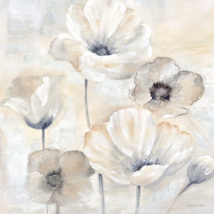 Picture of GRAY POPPY GARDEN I