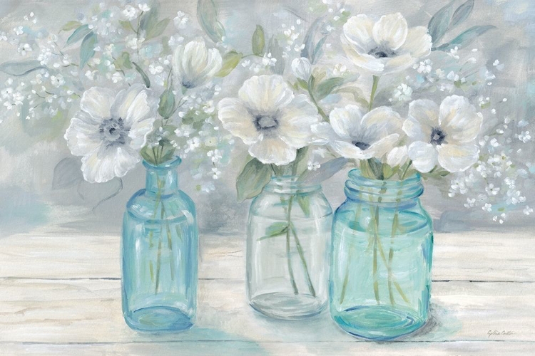 Picture of VINTAGE JAR BOUQUET LANDSCAPE