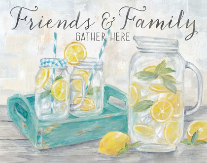 Picture of FRIENDS AND FAMILY COUNTRY LEMONS LANDSCAPE
