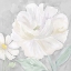 Picture of PEACEFUL REPOSE FLORAL ON GRAY IV
