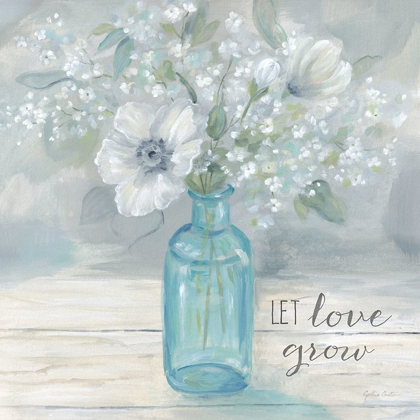 Picture of VINTAGE JAR BOUQUET SENTIMENT II