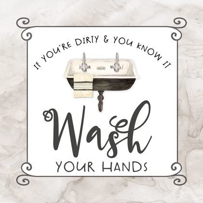 Picture of BATH HUMOR WASH YOUR
  HANDS