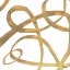 Picture of GOLDEN SWIRLS SQUARE II