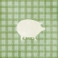 Picture of FARM PIG ON PLAID