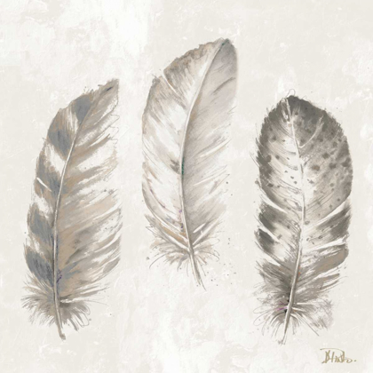 Picture of THREE MODERN FEATHERS I