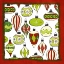 Picture of WHIMSICAL ORNAMENTS II