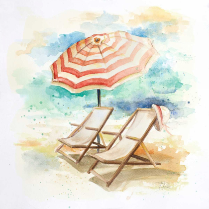 Picture of UMBRELLA ON THE BEACH I