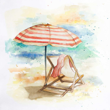 Picture of UMBRELLA ON THE BEACH II