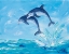 Picture of SOARING DOLPHINS I