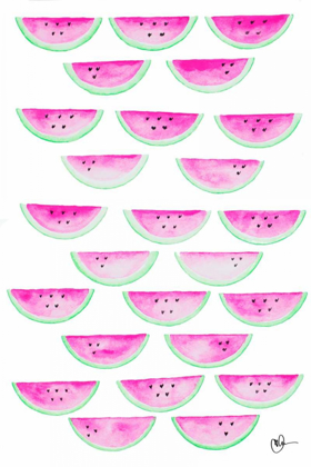 Picture of WATERCOLOR WATERMELONS