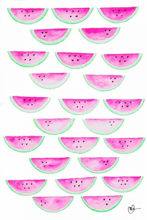 Picture of WATERCOLOR WATERMELONS