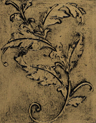 Picture of LEAF SCROLL I