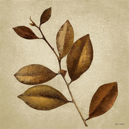 Picture of ANTIQUED LEAVES II