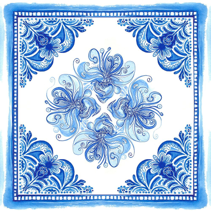 Picture of ARTISAN TILE BLUE I