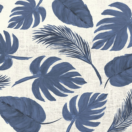 Picture of BLUE LEAVES SCATTER PATTERN