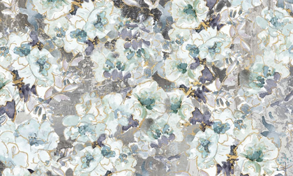 Picture of WINTER FLORAL FABRIC PATTERN