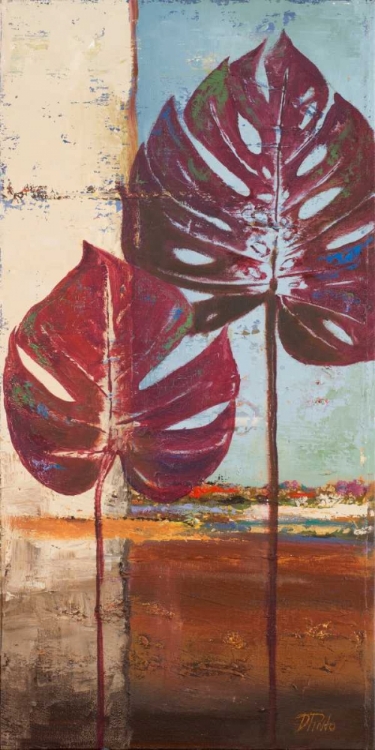 Picture of RED LEAVES II