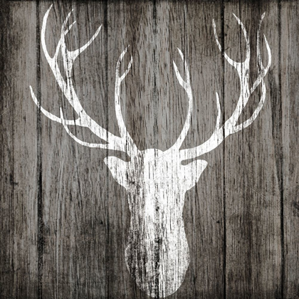 Picture of SOPHISTICATED DEER ON WOOD