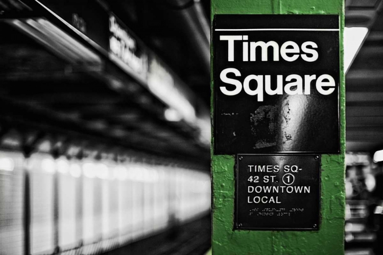Picture of TIMES SQUARE SUBWAY GREEN