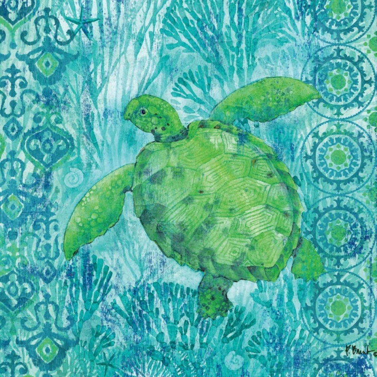 Picture of TURTLE BATIK SQ