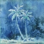 Picture of MIDNIGHT PALM I
