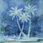 Picture of MIDNIGHT PALM II