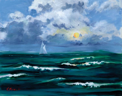 Picture of SAILBOAT CLOUDSCAPE