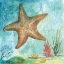 Picture of MARINE LIFE MOTIF II